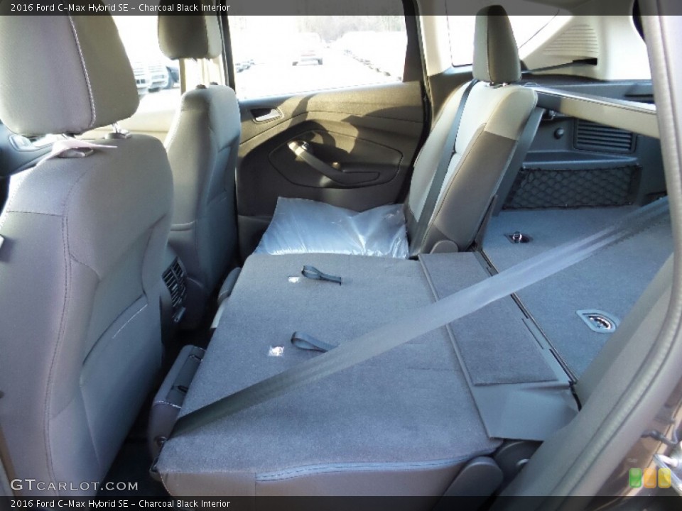 Charcoal Black Interior Rear Seat for the 2016 Ford C-Max Hybrid SE #110500925