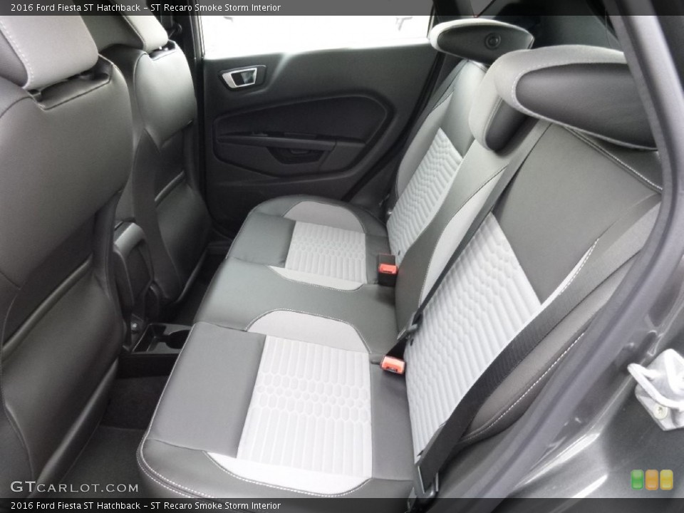 ST Recaro Smoke Storm Interior Rear Seat for the 2016 Ford Fiesta ST Hatchback #110503505