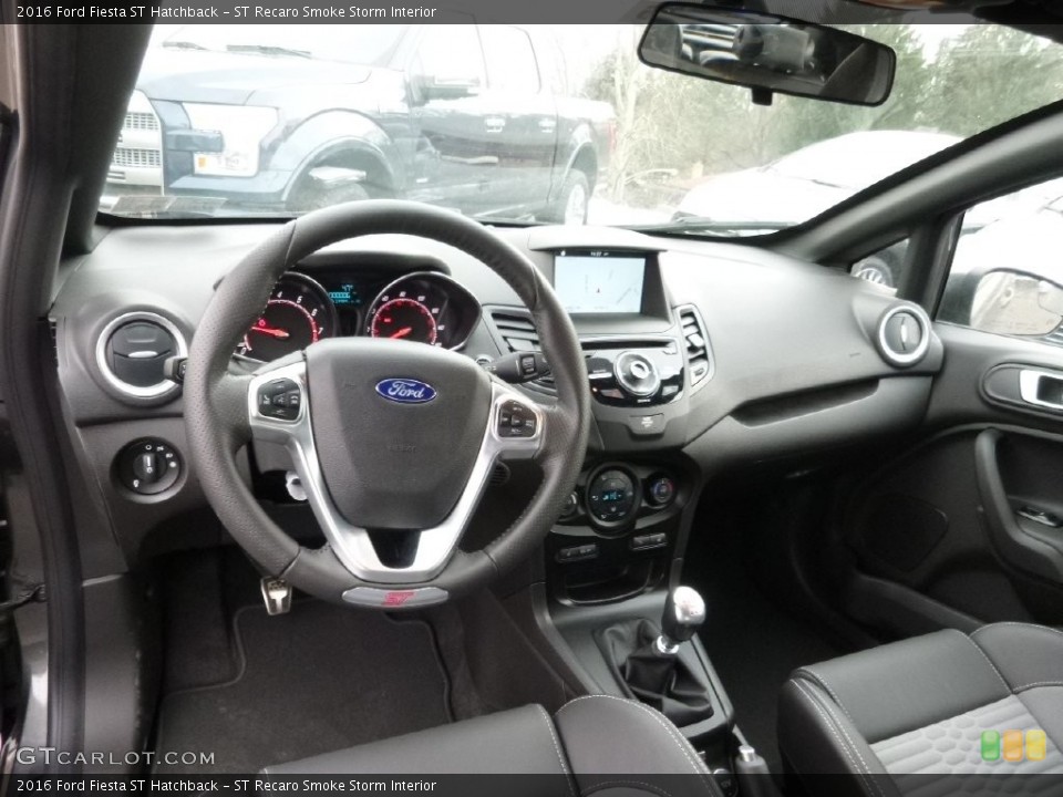 ST Recaro Smoke Storm 2016 Ford Fiesta Interiors