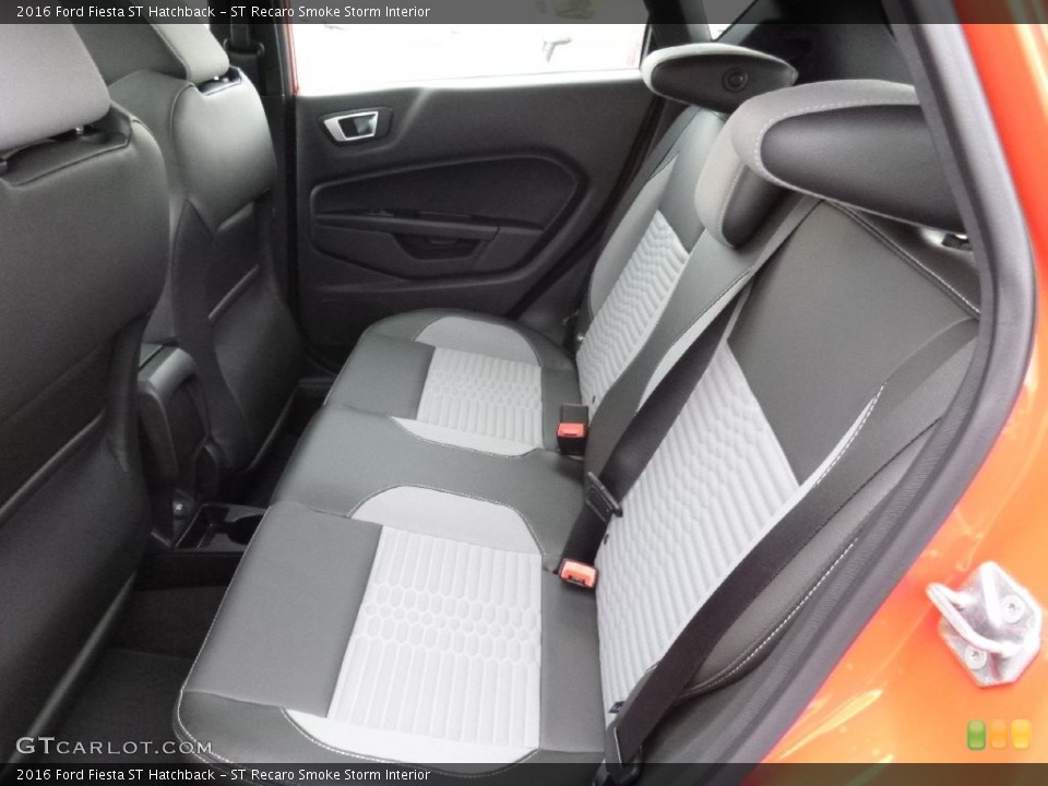 ST Recaro Smoke Storm Interior Rear Seat for the 2016 Ford Fiesta ST Hatchback #110503768