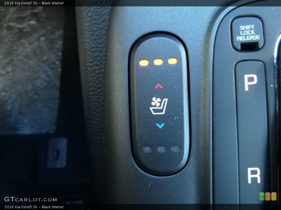 Black Interior Controls for the 2016 Kia Forte5 SX #110514737