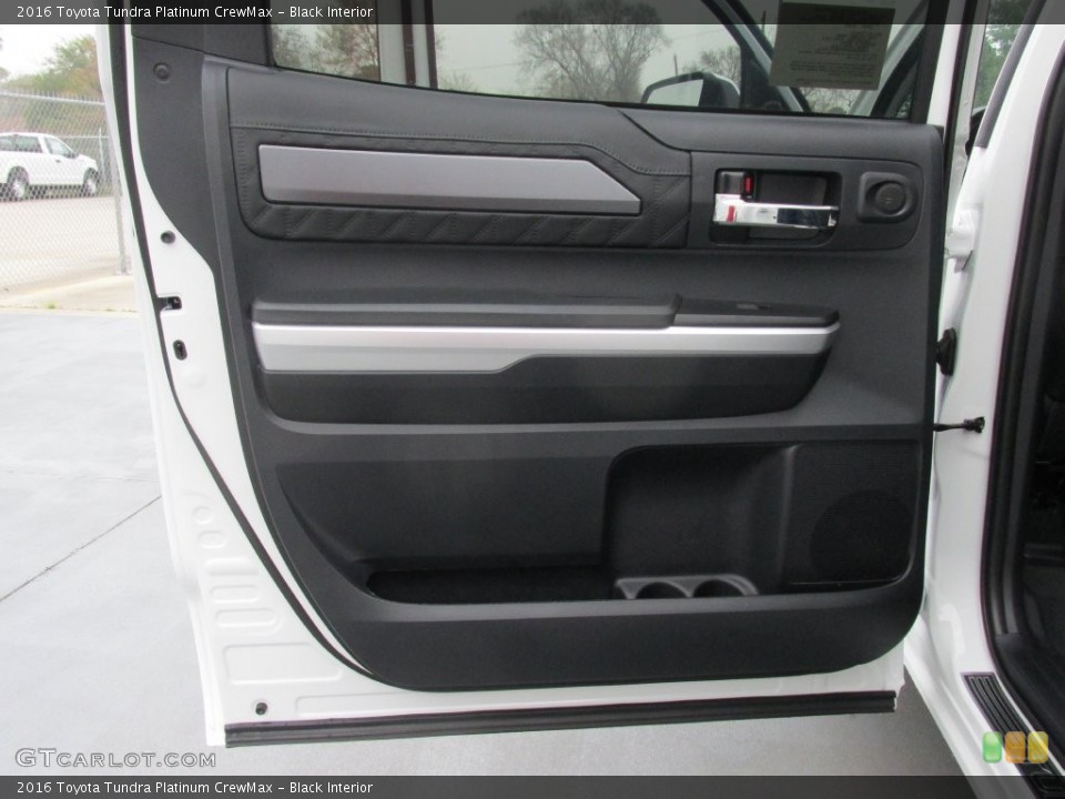 Black Interior Door Panel for the 2016 Toyota Tundra Platinum CrewMax #110516420