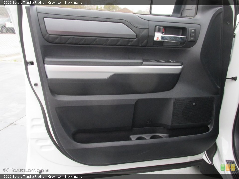 Black Interior Door Panel for the 2016 Toyota Tundra Platinum CrewMax #110516459