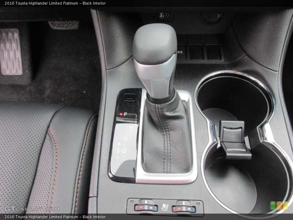 Black Interior Transmission for the 2016 Toyota Highlander Limited Platinum #110517287