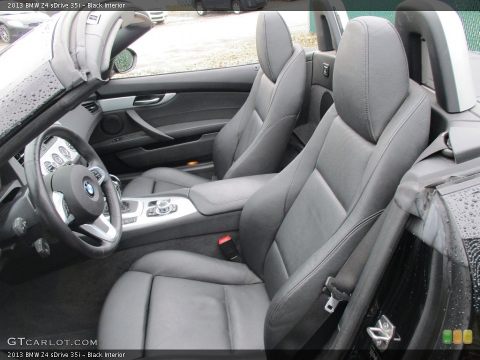 Black Interior Front Seat for the 2013 BMW Z4 sDrive 35i #110529995