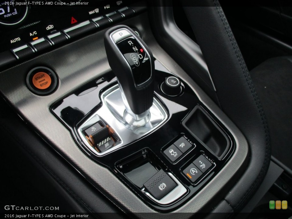 Jet Interior Transmission for the 2016 Jaguar F-TYPE S AWD Coupe #110531126