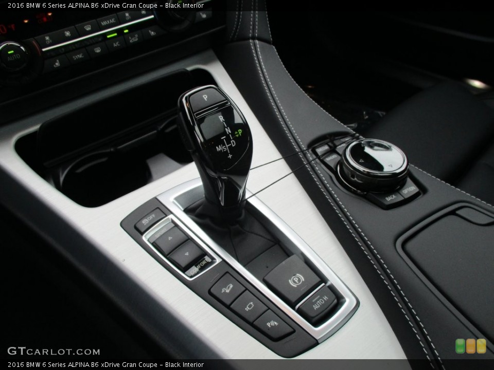 Black Interior Transmission for the 2016 BMW 6 Series ALPINA B6 xDrive Gran Coupe #110531807