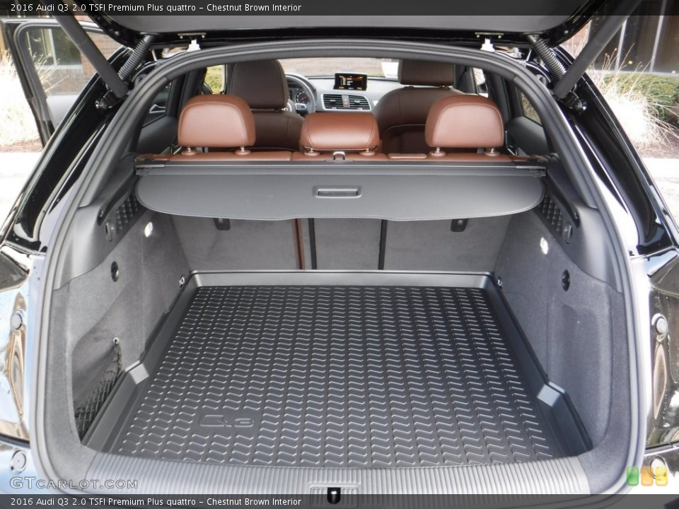 Chestnut Brown Interior Trunk for the 2016 Audi Q3 2.0 TSFI Premium Plus quattro #110533739