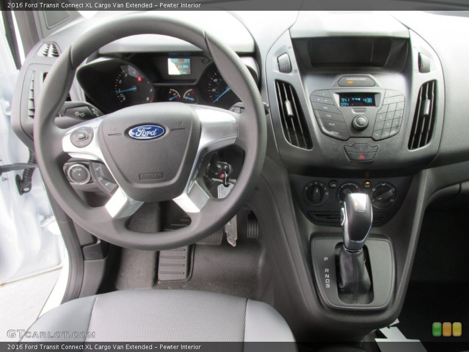 Pewter Interior Dashboard for the 2016 Ford Transit Connect XL Cargo Van Extended #110538218