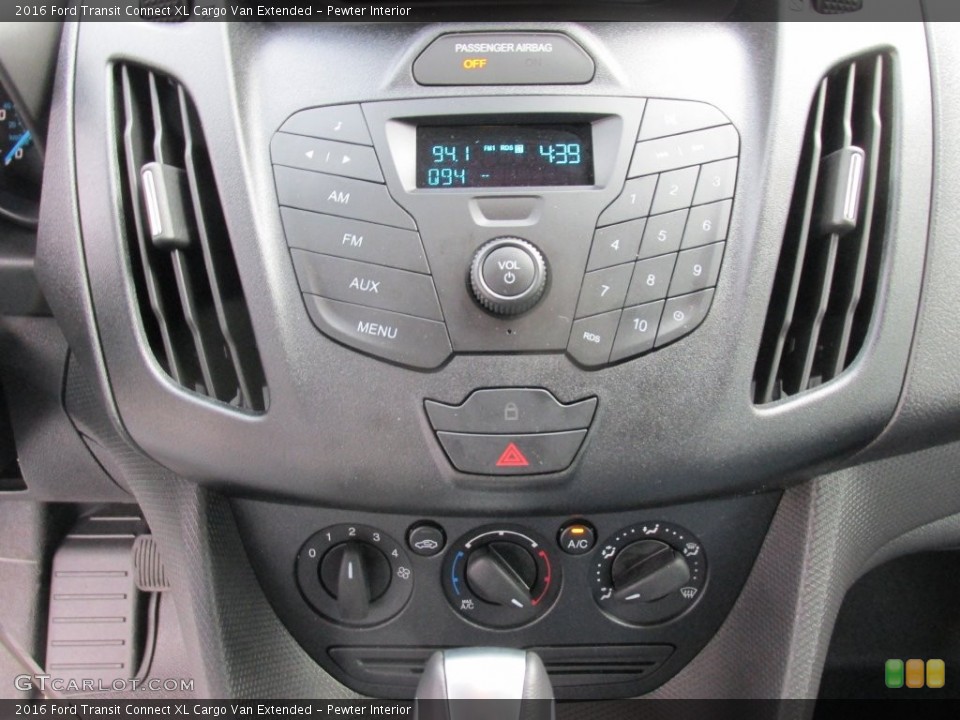 Pewter Interior Controls for the 2016 Ford Transit Connect XL Cargo Van Extended #110538281