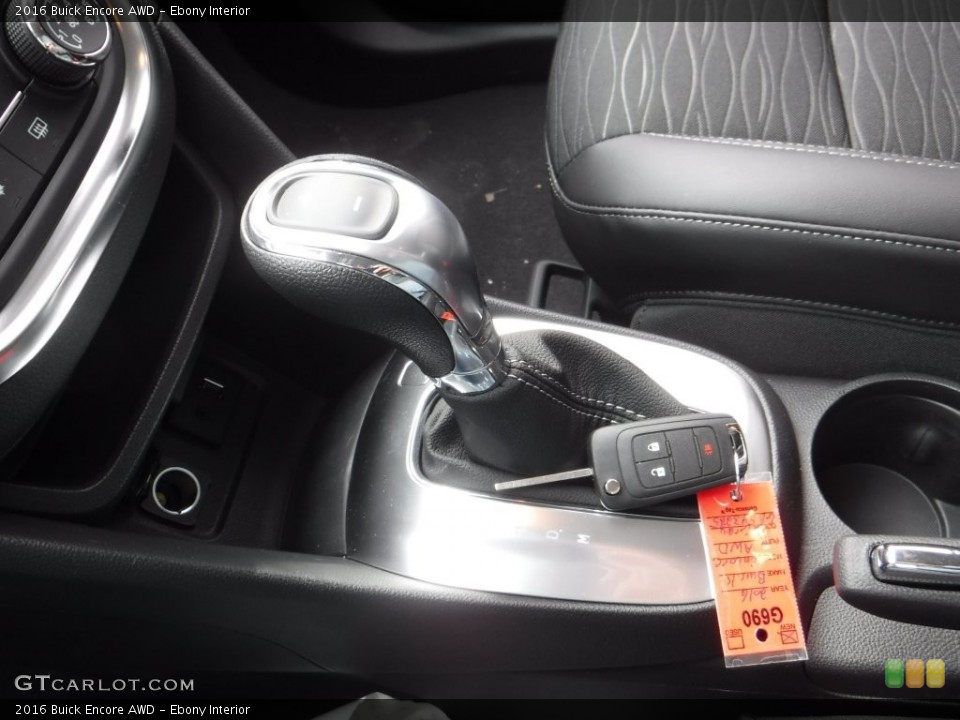 Ebony Interior Transmission for the 2016 Buick Encore AWD #110542691