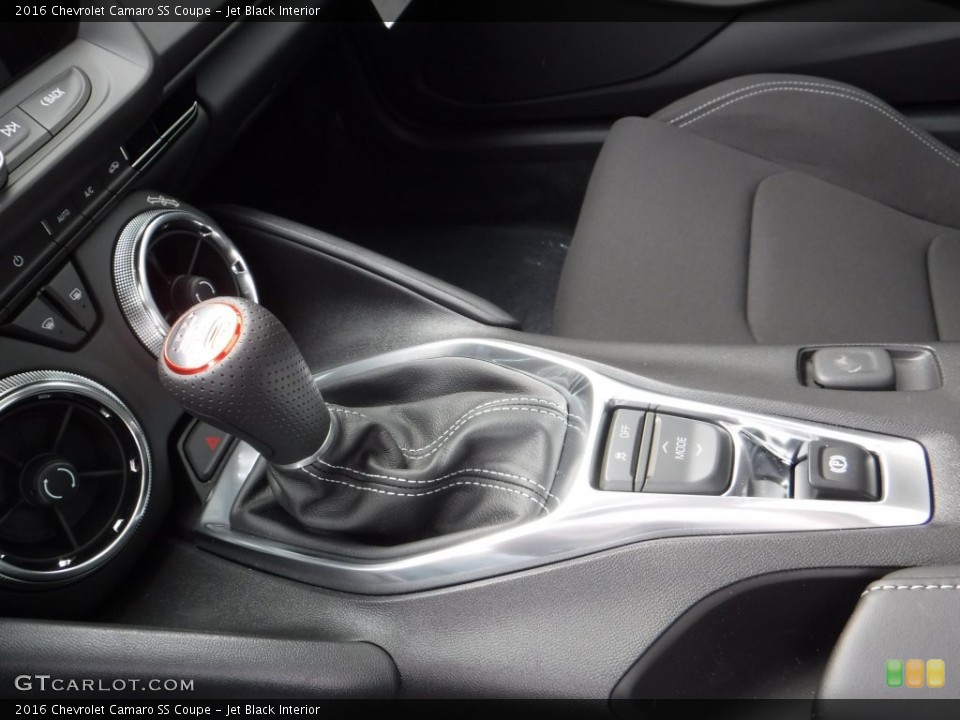 Jet Black Interior Transmission for the 2016 Chevrolet Camaro SS Coupe #110543156