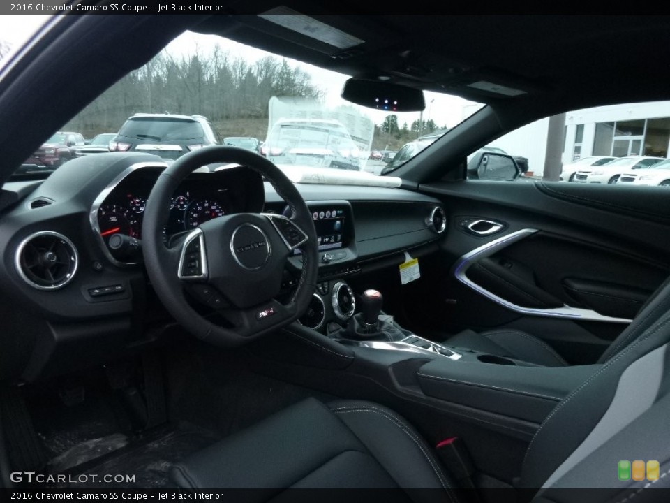Jet Black Interior Prime Interior for the 2016 Chevrolet Camaro SS Coupe #110546574