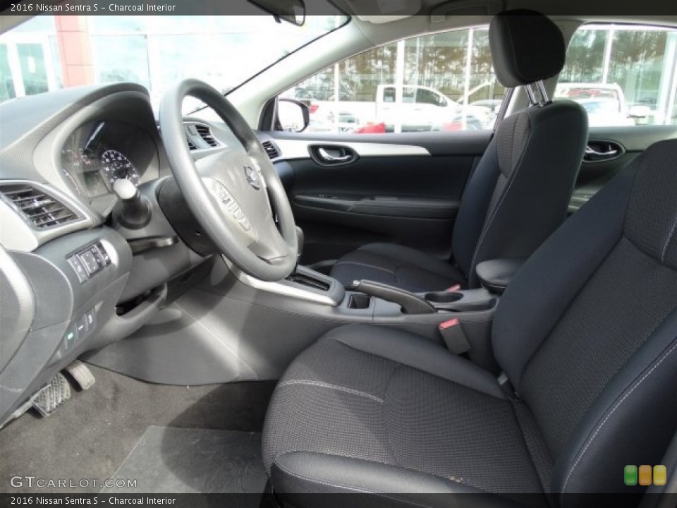 Charcoal Interior Photo for the 2016 Nissan Sentra S #110559799