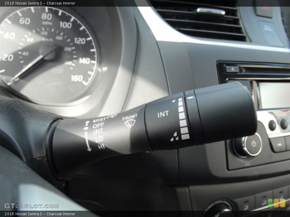 Charcoal Interior Controls for the 2016 Nissan Sentra S #110559883