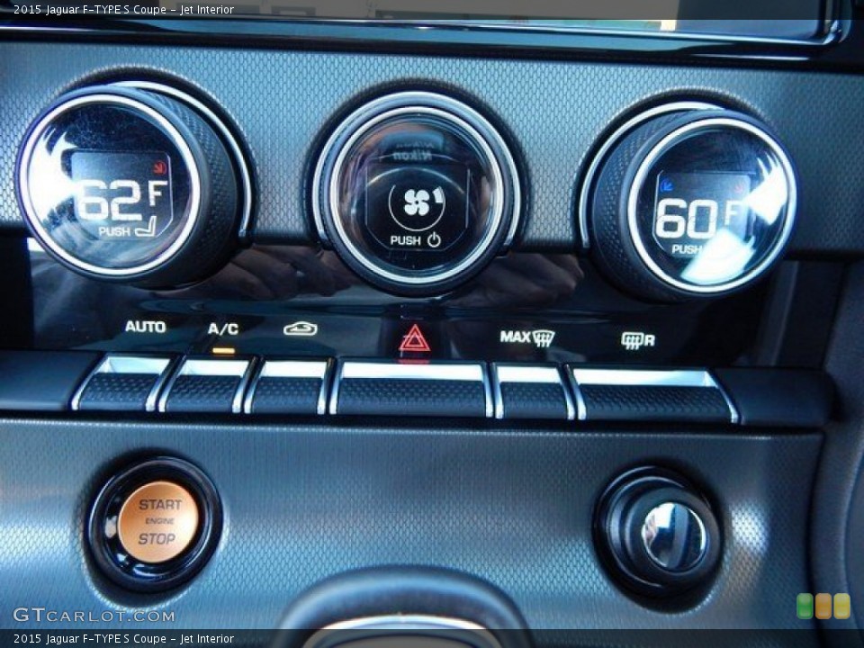 Jet Interior Controls for the 2015 Jaguar F-TYPE S Coupe #110577865