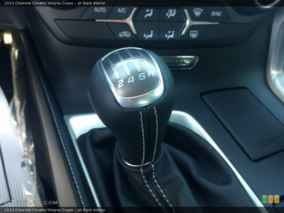 Jet Black Interior Transmission for the 2014 Chevrolet Corvette Stingray Coupe #110606506