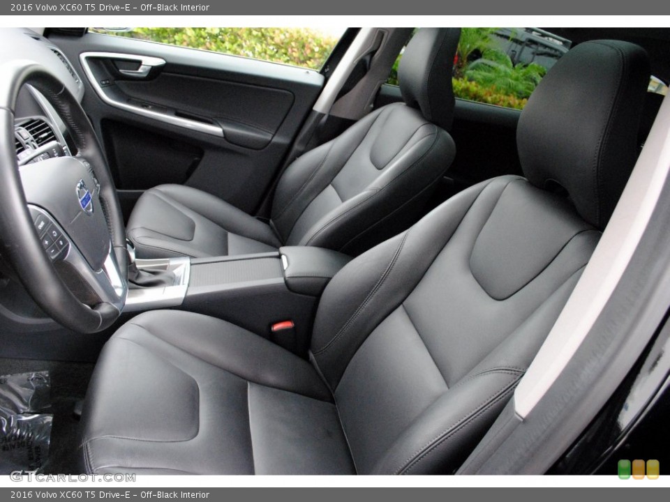 Off-Black Interior Front Seat for the 2016 Volvo XC60 T5 Drive-E #110611249