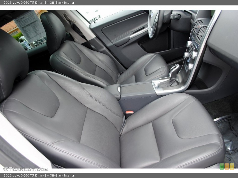 Off-Black Interior Front Seat for the 2016 Volvo XC60 T5 Drive-E #110612230