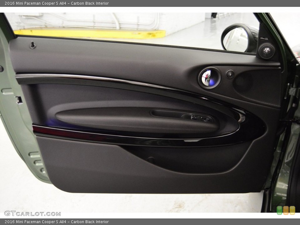 Carbon Black Interior Door Panel for the 2016 Mini Paceman Cooper S All4 #110612875