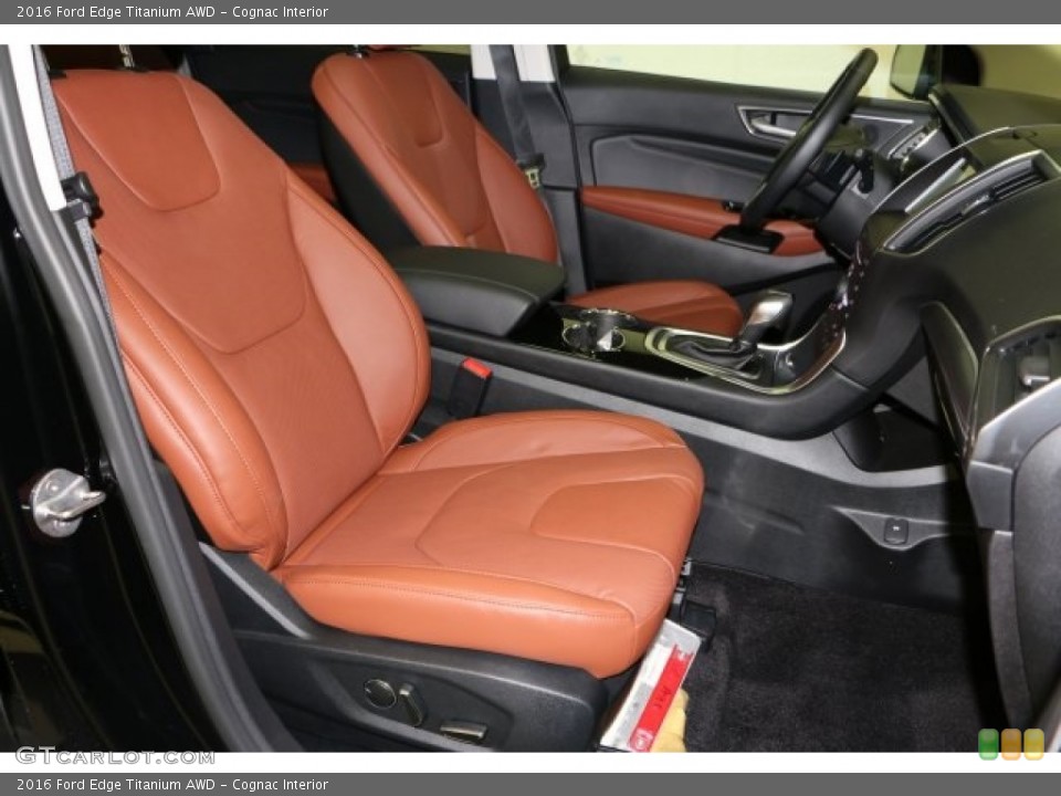 Cognac Interior Front Seat for the 2016 Ford Edge Titanium AWD #110621239