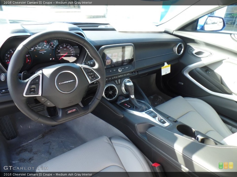 Medium Ash Gray 2016 Chevrolet Camaro Interiors