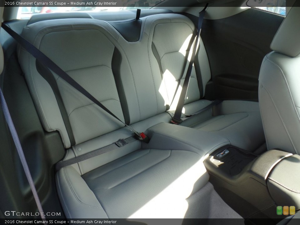 Medium Ash Gray Interior Rear Seat for the 2016 Chevrolet Camaro SS Coupe #110631223