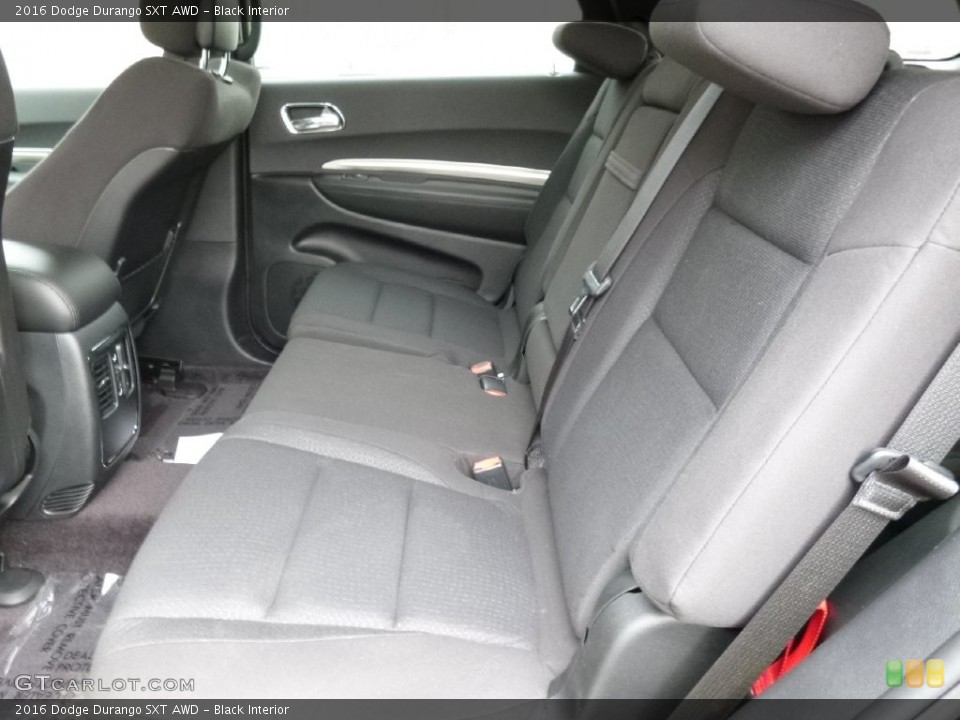 Black Interior Rear Seat for the 2016 Dodge Durango SXT AWD #110651043