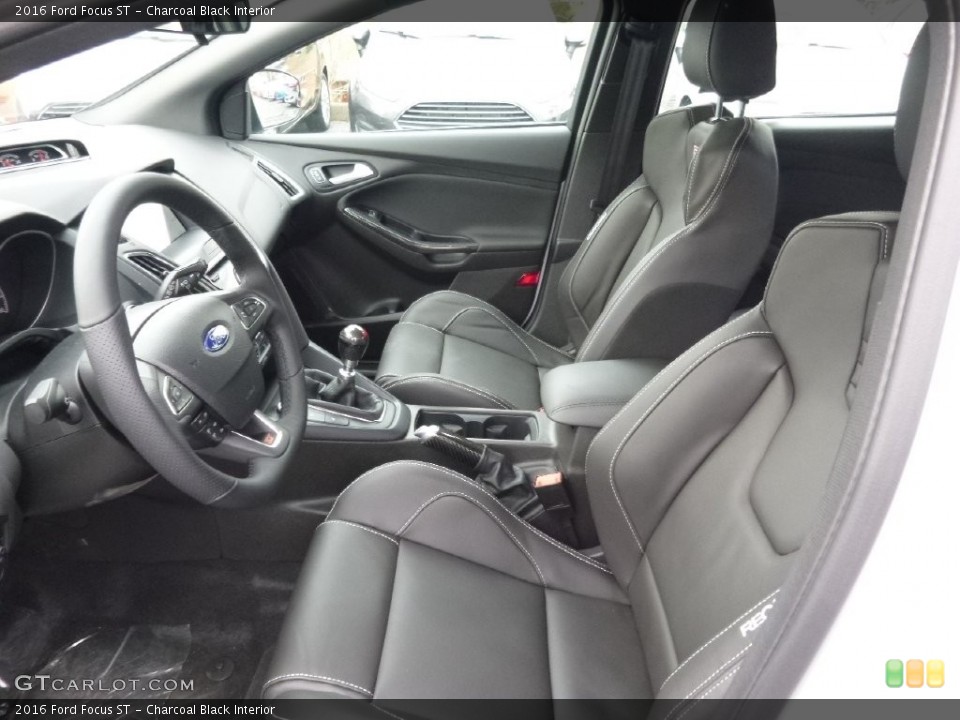 Charcoal Black Interior Front Seat for the 2016 Ford Focus ST #110658404
