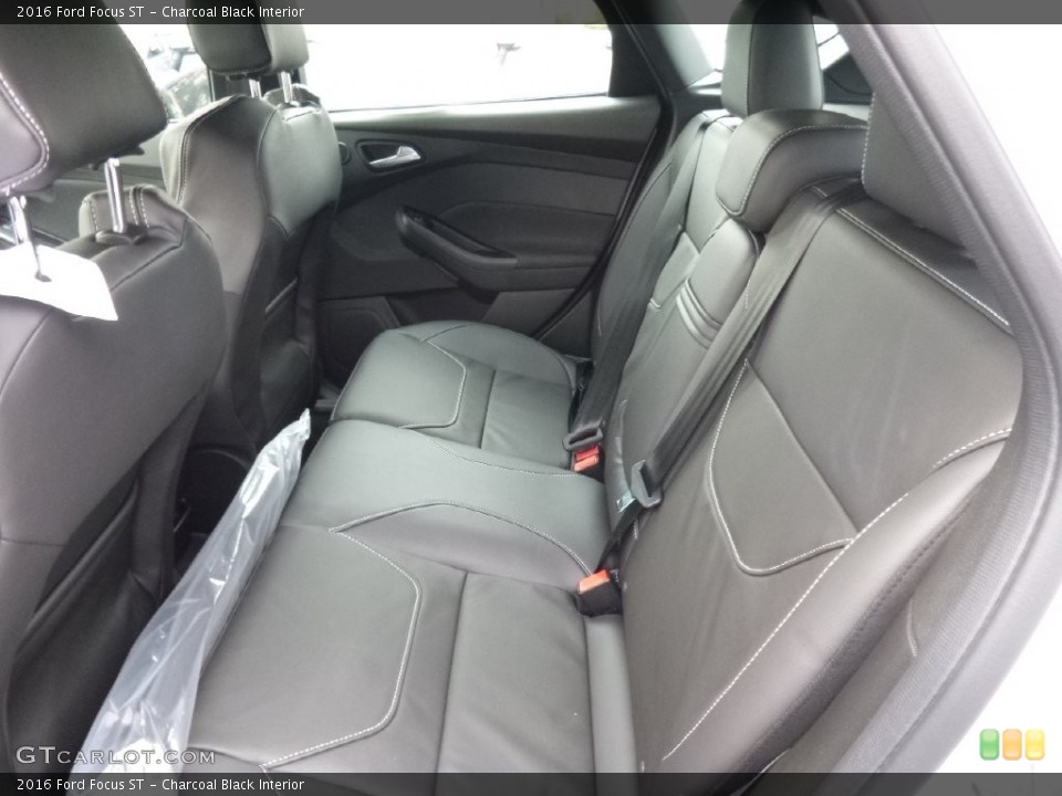 Charcoal Black Interior Rear Seat for the 2016 Ford Focus ST #110658428