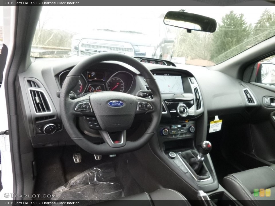 Charcoal Black Interior Dashboard for the 2016 Ford Focus ST #110658443