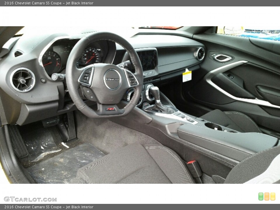 Jet Black Interior Prime Interior for the 2016 Chevrolet Camaro SS Coupe #110672969