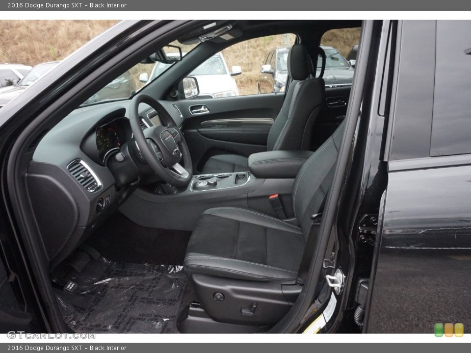 Black Interior Photo for the 2016 Dodge Durango SXT #110681359