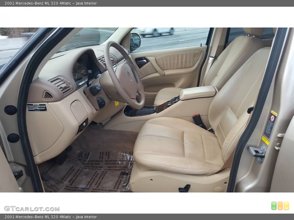 Java Interior Front Seat for the 2001 Mercedes-Benz ML 320 4Matic #110707771