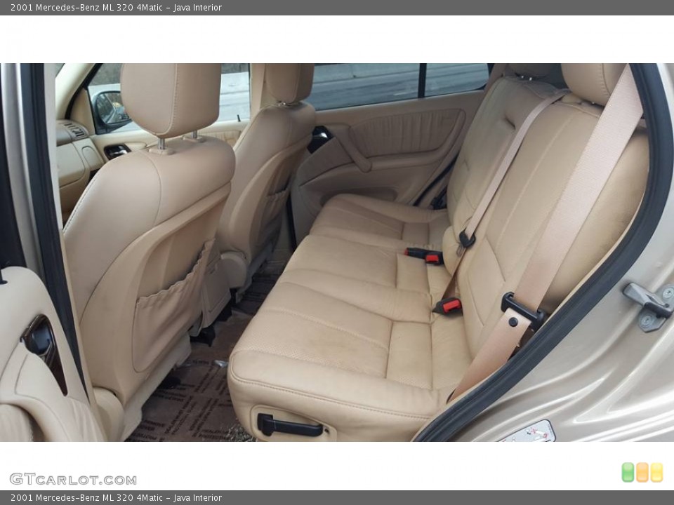 Java Interior Rear Seat for the 2001 Mercedes-Benz ML 320 4Matic #110707789