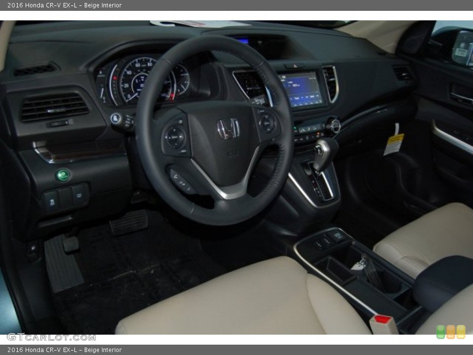 Beige Interior Photo for the 2016 Honda CR-V EX-L #110721304