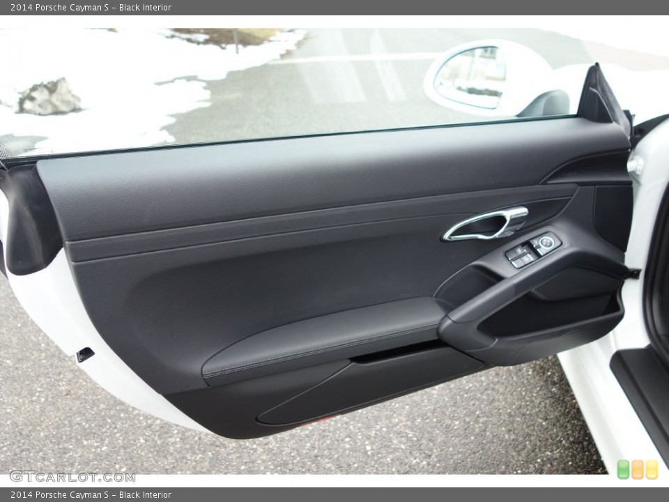 Black Interior Door Panel for the 2014 Porsche Cayman S #110722687