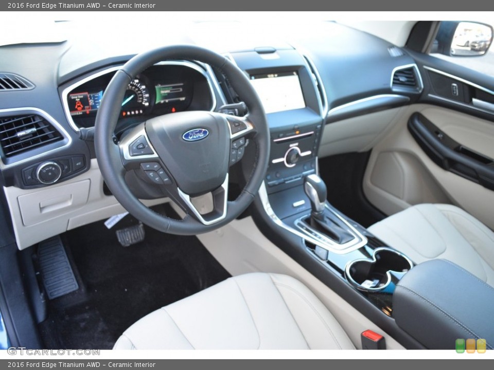 Ceramic Interior Prime Interior for the 2016 Ford Edge Titanium AWD #110737399