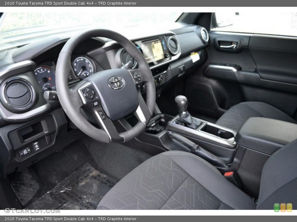 TRD Graphite Interior Prime Interior for the 2016 Toyota Tacoma TRD Sport Double Cab 4x4 #110738275