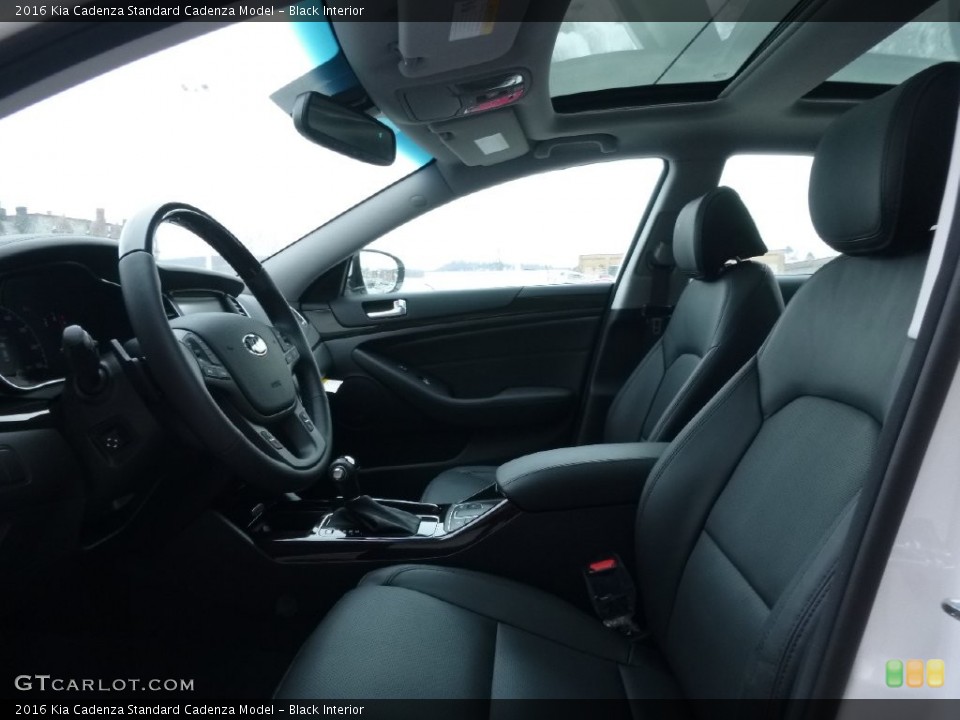 Black Interior Front Seat for the 2016 Kia Cadenza  #110760069