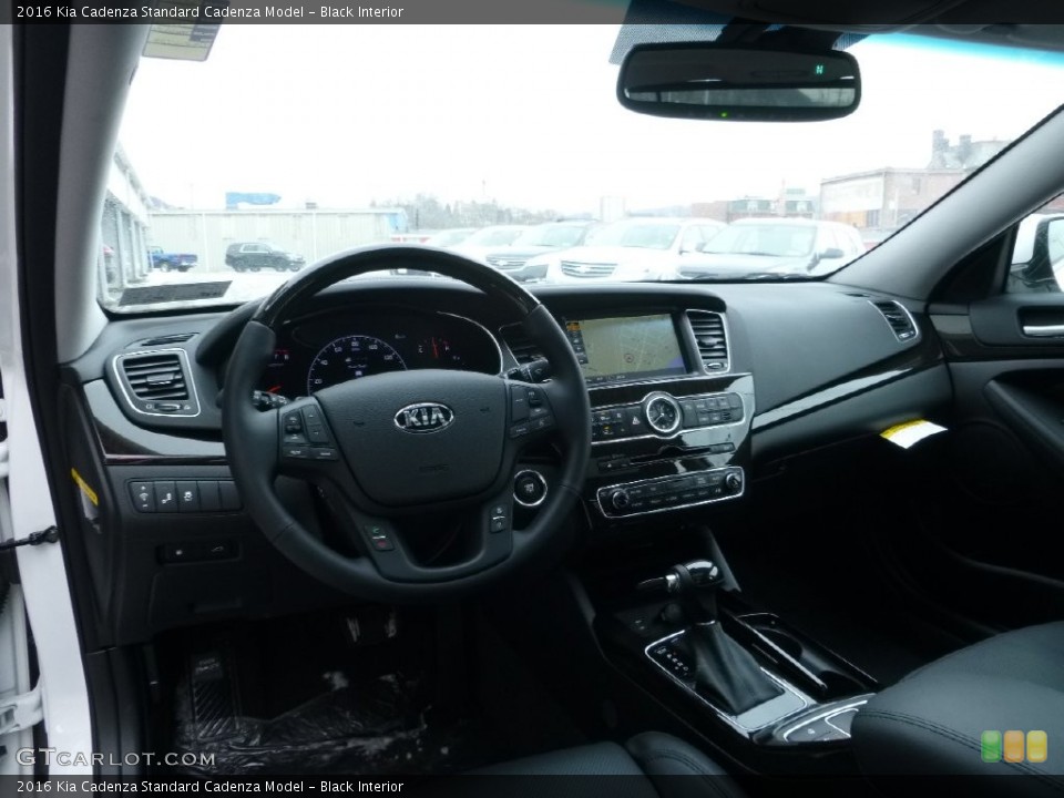 Black Interior Prime Interior for the 2016 Kia Cadenza  #110760114