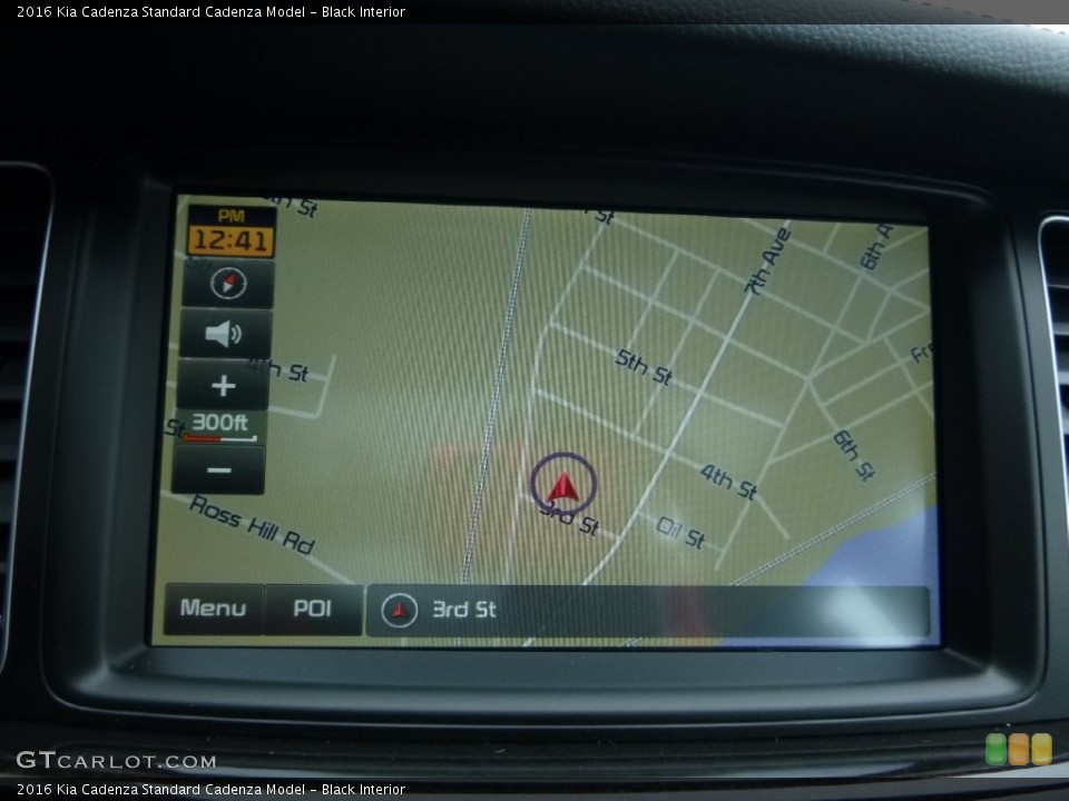 Black Interior Navigation for the 2016 Kia Cadenza  #110760251