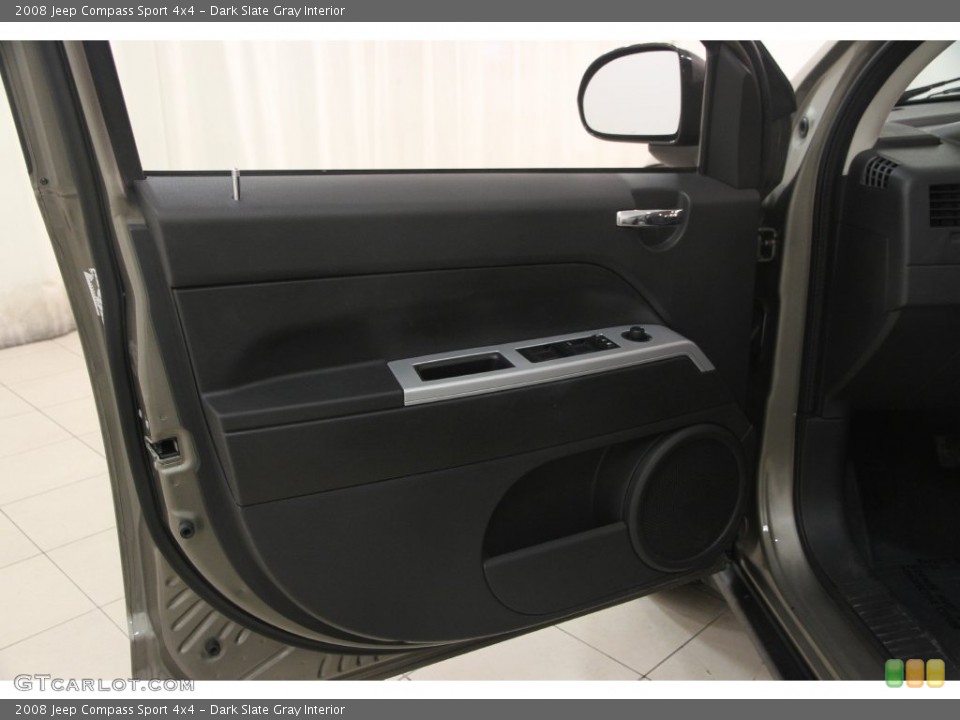 Dark Slate Gray Interior Door Panel for the 2008 Jeep Compass Sport 4x4 #110777349