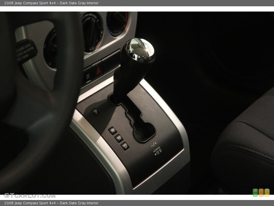 Dark Slate Gray Interior Transmission for the 2008 Jeep Compass Sport 4x4 #110777430