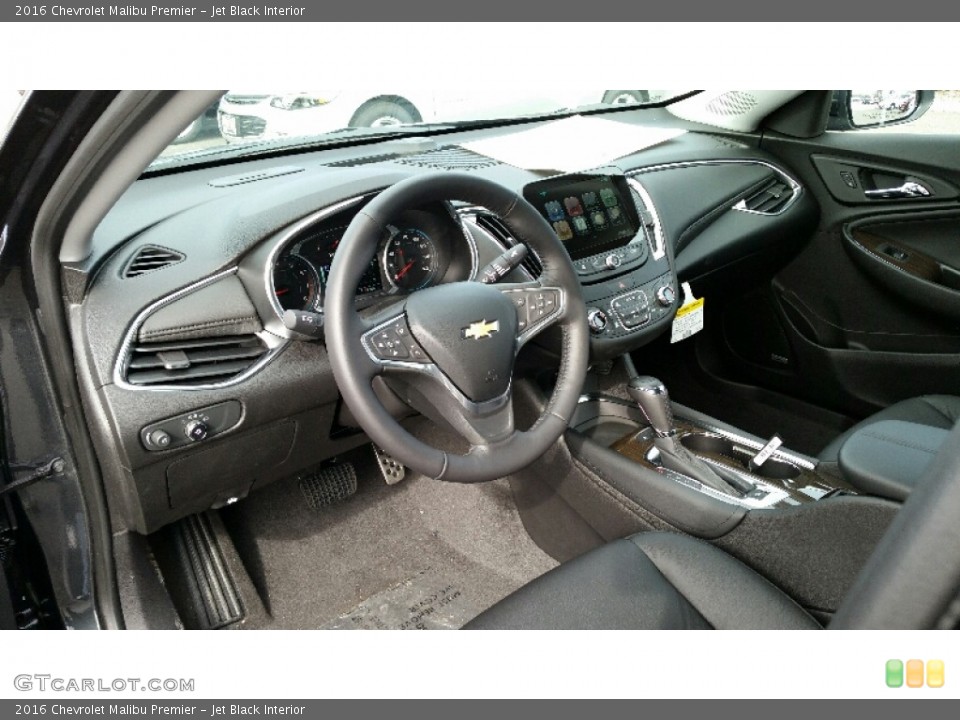 Jet Black 2016 Chevrolet Malibu Interiors