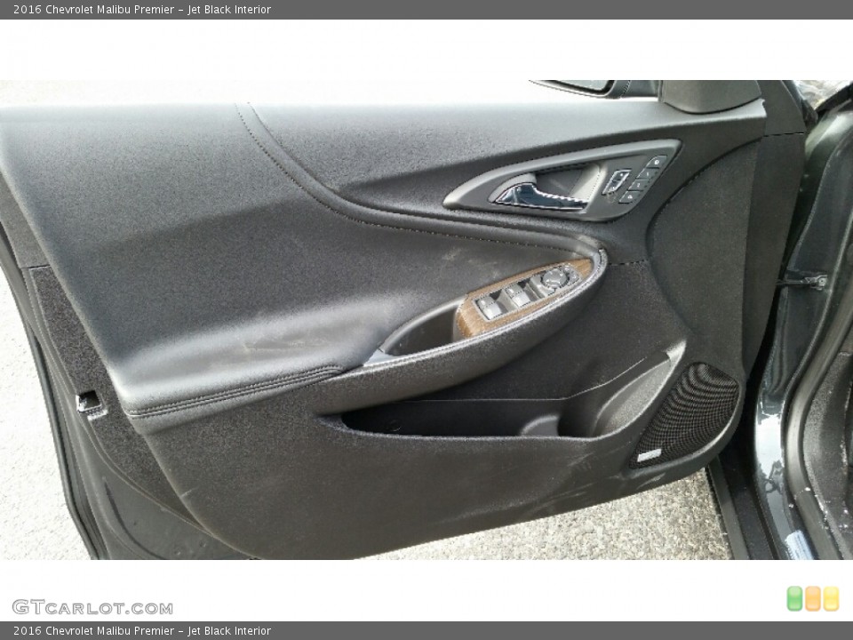 Jet Black Interior Door Panel for the 2016 Chevrolet Malibu Premier #110777763