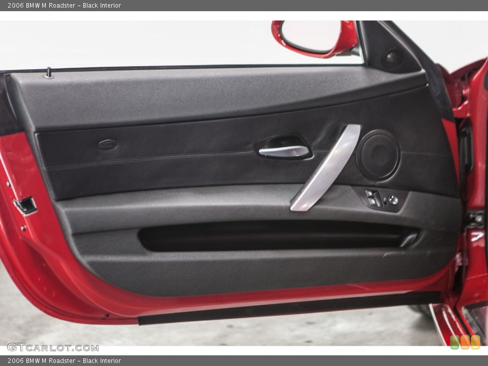 Black Interior Door Panel for the 2006 BMW M Roadster #110794382