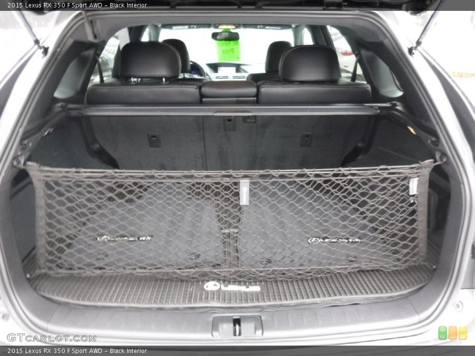 Black Interior Trunk for the 2015 Lexus RX 350 F Sport AWD #110798033