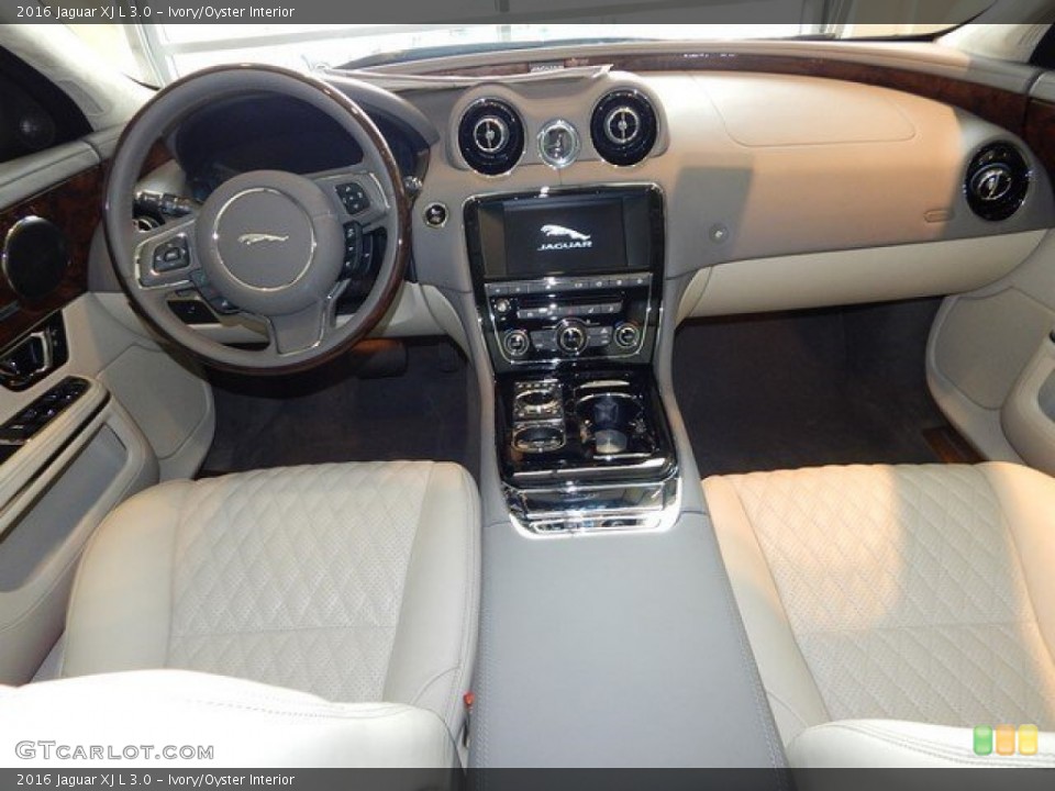 Ivory/Oyster Interior Photo for the 2016 Jaguar XJ L 3.0 #110799889