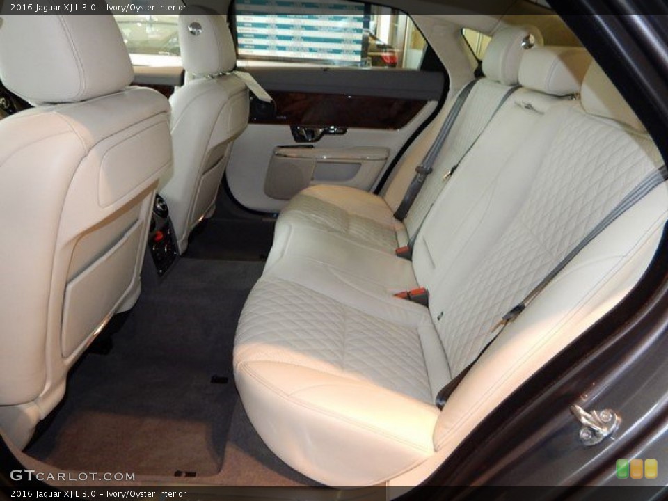 Ivory/Oyster Interior Rear Seat for the 2016 Jaguar XJ L 3.0 #110799964